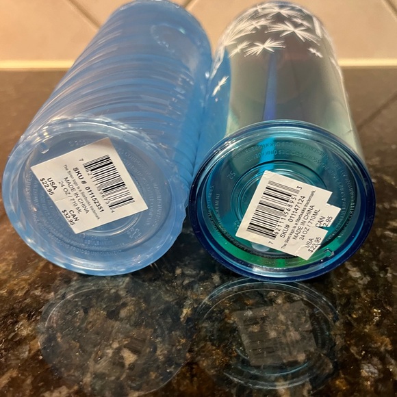 Starbucks winter Blue Tumblers - Picture 3 of 4